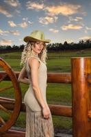 Hoed Rodeo Party goud - thumbnail