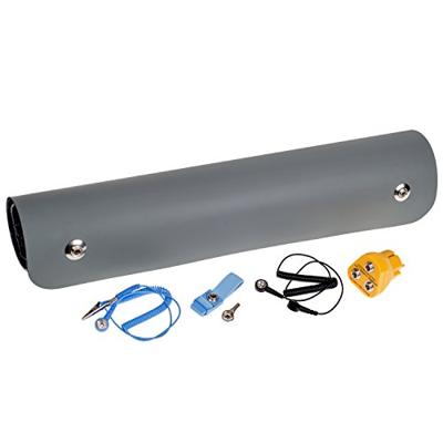 Quadrios ESD-bureaumatset Grijs (l x b) 550 mm x 550 mm