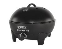Cadac CITI CHEF 40 Barbecue Tafelblad Gas Zwart 2700 W - thumbnail