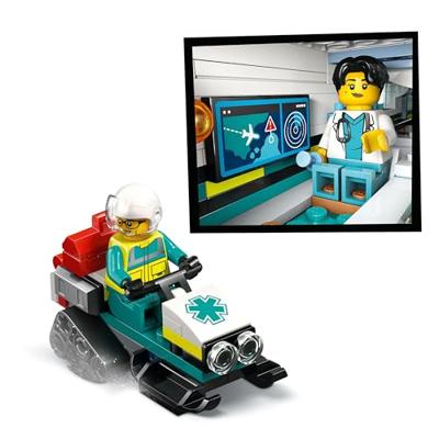 LEGO CITY ambulancevliegtuig 60465