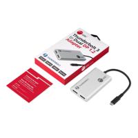 SIIG Thunderbolt 3 naar Dual DisplayPort-adapter - Enkele 5K@60HZ - Dual 4K@60HZ - USB Type C naar 2 DP 1.2-poorten voor Mac en Windows - MacBook Pro/MacBook/Dell XPS/HP/Lenovo JU-TB0611-S1 - thumbnail