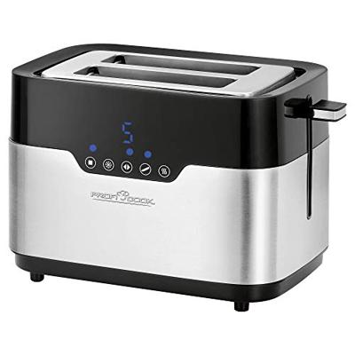 Profi Cook PC-TA 1170 Broodrooster Zwart, RVS