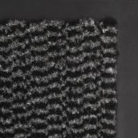 Droogloopmat rechthoekig getuft 80x120 cm antraciet - thumbnail