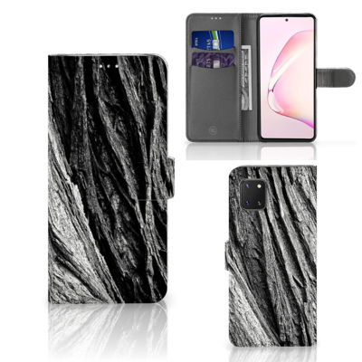 Book Style Case Samsung Note 10 Lite Boomschors Grijs Book Style Case Samsung Note 10 Lite Boomschors Grijs