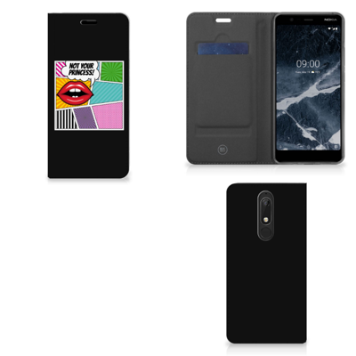 Nokia 5.1 (2018) Hippe | Standcase | Popart Princess Nokia 5.1 (2018) Hippe | Standcase | Popart Princess