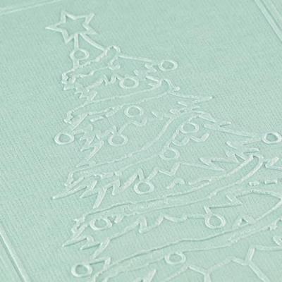 Vaessen Creative • embossing folder kerstboom figuren
