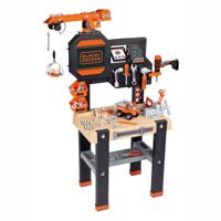 Smoby Black + Decker Bricolo Builder speelgoed werkbank - thumbnail