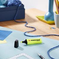 Fluoriscerende Markeerstift Stabilo Boss Geel Multicolour 10 Onderdelen (10 Stuks) - thumbnail