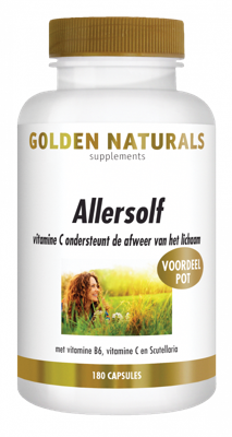 Golden Naturals Allersolf 180 Vegetarische capsules