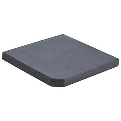 VidaXL Parasolvoetplaat vierkant 25 kg graniet zwart