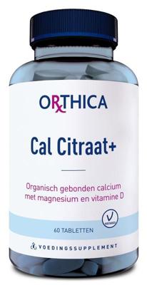 Orthica Cal Citraat+ 60Tabletten Orthica Cal Citraat+ 60Tabletten