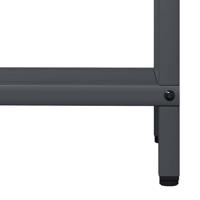 Brandhoutrek 40x25x120 cm koudgewalst staal antraciet - thumbnail