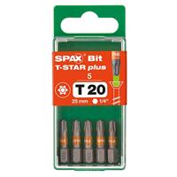 Spax schroefbit T-star Torx TX20 groen (5st) - thumbnail