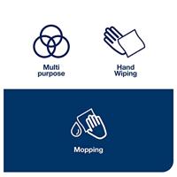 Tork Reflex Wiping poetspapier, centerfeed, 1-laags, systeem M4, pak van 6 rollen - thumbnail