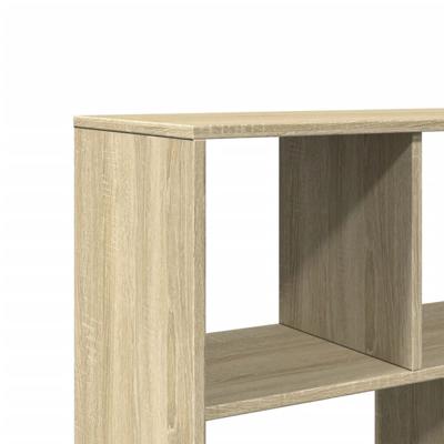 kamerscherm 100x33x156,5 cm bewerkt hout sonoma eikenkleurig