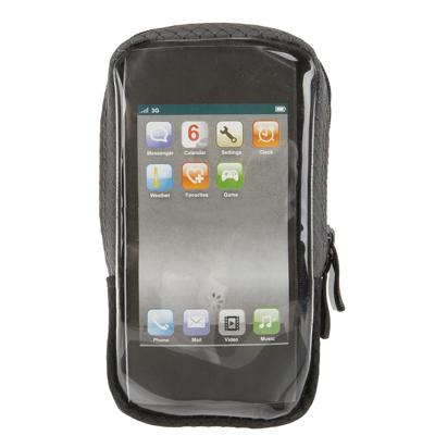 M-Wave iPhone/smartphone tas 12,5 cm zwart M-Wave iPhone/smartphone tas 12,5 cm zwart
