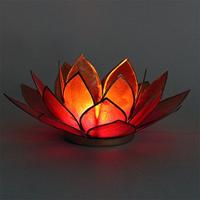 Lotus Sfeerlicht Roze-Oranje Tweekleurig - thumbnail