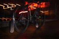 Ass Savers ToeTector Reflective Red Spatbord flap - Zwart - thumbnail