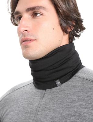 Icebreaker Merino 200 Oasis Flexi Nekwarmer Black OS