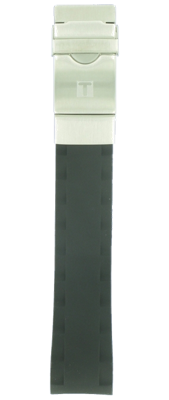 Horlogeband Tissot T0264201728100A / T603027542 Rubber Zwart 22mm