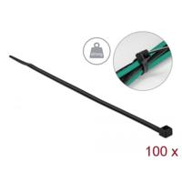 Delock 19559 Kabelbinder Zwart 100 stuk(s) - thumbnail