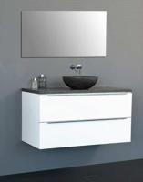 Badkamermeubelset Sanilux Senza Dynasty 100x47x50 cm Hoogglans Wit - thumbnail