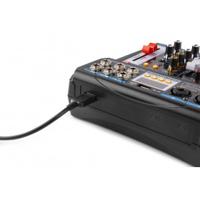 Vonyx VMM-P500 4-kanaals mixer met USB, BT & MP3-speler - thumbnail