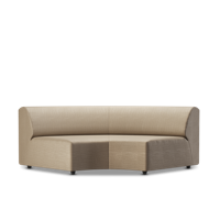 HKliving Jax bank round Pure Earth - thumbnail