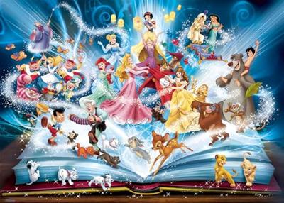 Ravensburger legpuzzel disney's magische sprookjesboek, 1500st.