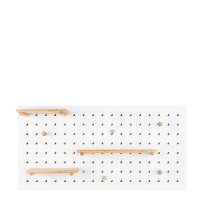 Zuiver Wandorganizer 'Bundy' 45 x 90cm, kleur Wit