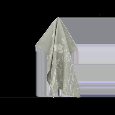 Bunzlau Castle Bunzlau Castle Theedoek Wild Flowers Dark Green