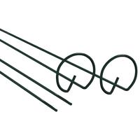 VidaXL Plantenstaken 20 st 91 cm staal donkergroen - thumbnail