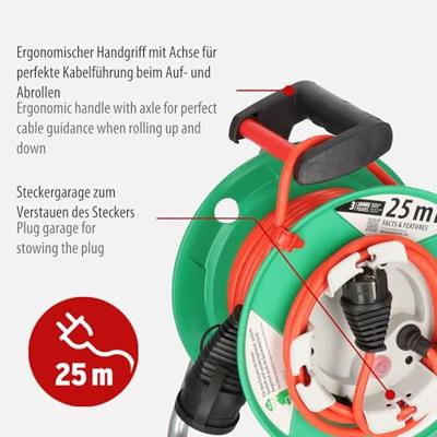 Brennenstuhl Garant® G IP44 Tuinhaspels 23+2m H05VV-F3G1.5 - 1098550001 - thumbnail