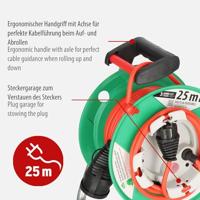 Brennenstuhl 1098550001 Kabelhaspel 23.00 m Rood (mat) Randaarde stekker - thumbnail
