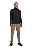 Jack - Jones Jjeemil Knit Roll Neck Noos Trui Black - thumbnail
