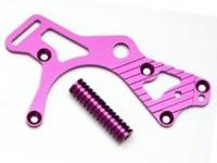 Aluminum side plate set (heat sink type/purple) - thumbnail