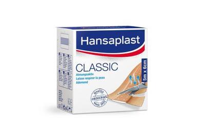 Hansaplast KB.T4107.001 Pleister 5 m x 6 cm