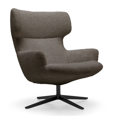 Bijzetfauteuil X-110 Grijs Stof