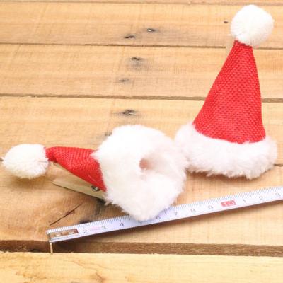 Bonbon doosjes - Chocolade doosje - Deko kerstmuts op knijper - 1 stuks