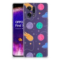 OPPO Find X5 | Sillicone Back Cover | Space - thumbnail