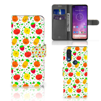 Motorola One Vision Book Cover Fruits - thumbnail