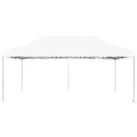 Partytent professioneel inklapbaar 6x3 m aluminium wit - thumbnail