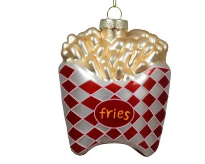 Kerstornament Friet 1st - thumbnail