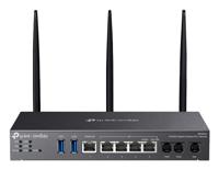 TP-Link Omada AX3000 draadloze router Gigabit Ethernet Dual-band (2.4 GHz / 5 GHz) Zwart - thumbnail
