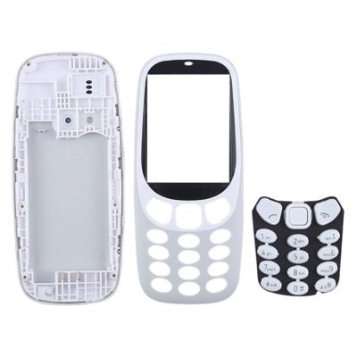 Plenaire vergadering huisvesting Cover met toetsenbord voor Nokia 3310(Grey)