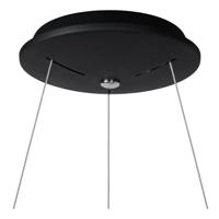 Lucide TALOWE LED - Hanglamp - Ø 60 cm - LED Dimb. - 1x39W 3000K - Zwart - thumbnail