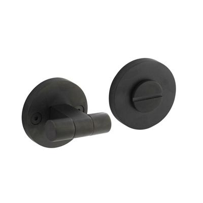 Intersteel WC-sluiting Shiraat eenzijdig verdekt bediening links - PVD zwart