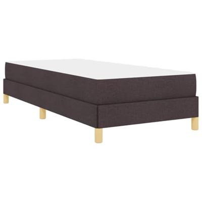 Boxspring bed Bruin 80 x 200 cm Stof, Engineered Hout
