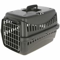Transportbox - KERBL - Expedion eco - 45 x 30 x 30 cm - Zwart - Voor honden en katten - thumbnail