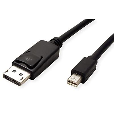 ROLINE GREEN DisplayPort kabel, DP Male - Mini DP Male, TPE, zwart, 3 m
